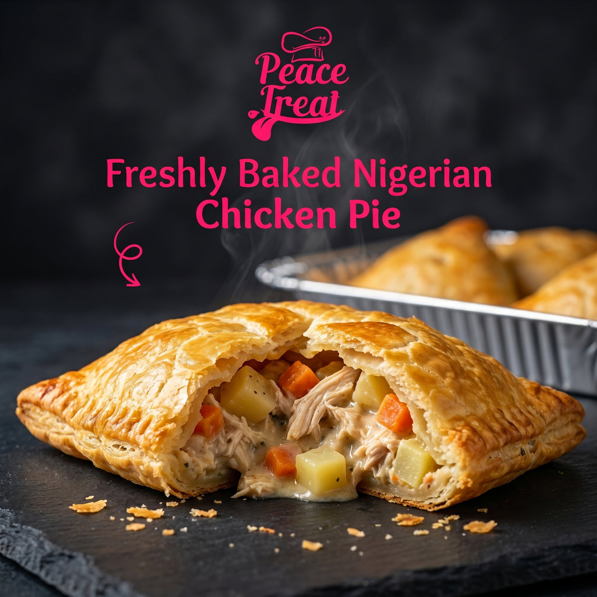 3 Nigerian Chicken Pies