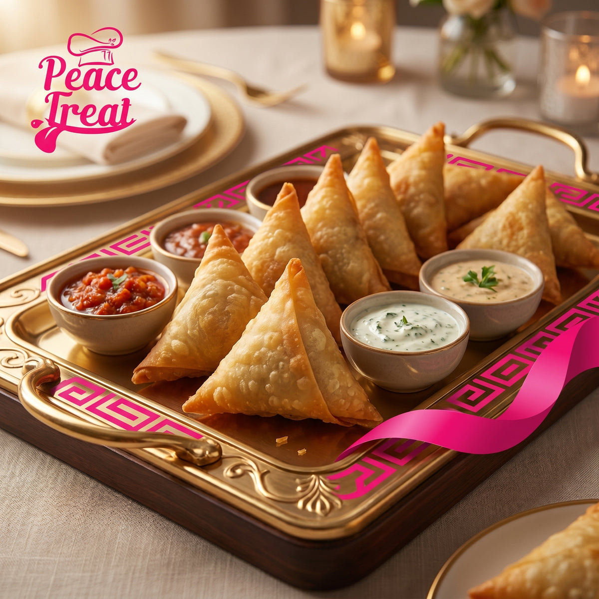 6 Authentic Nigerian Samosas.